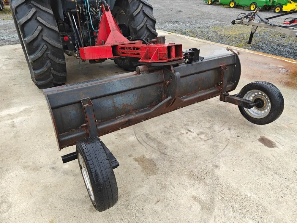 Kipa perälevy 245cm, hydraulinen / Aisankääntö ja tukipyörät, katso video!