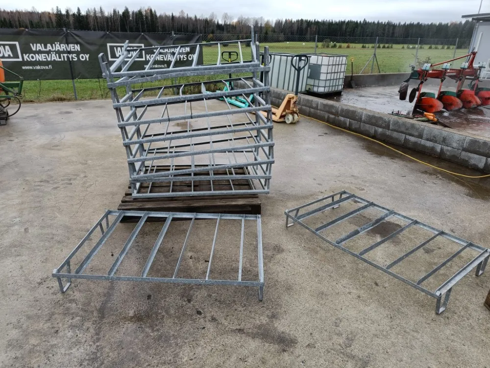 Kuormalava - metallisia galvanoituja / Myydään asiakkaan lukuun