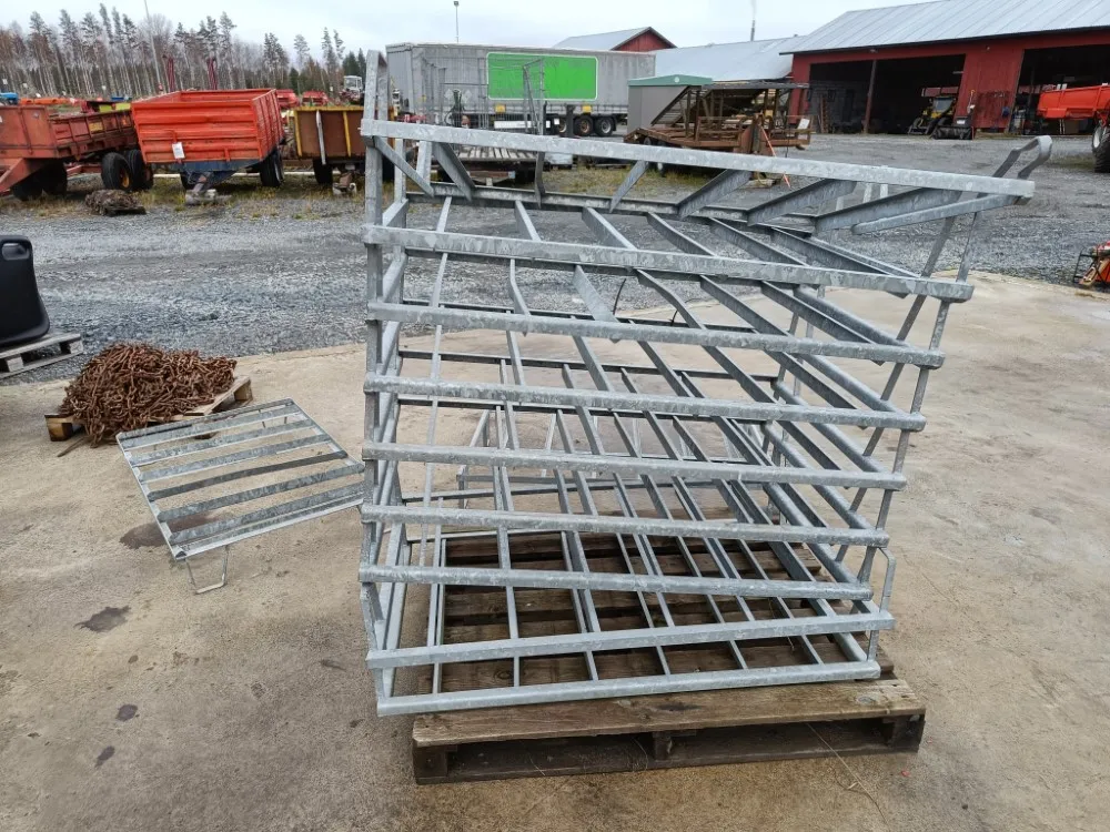 Kuormalava - metallisia galvanoituja / Myydään asiakkaan lukuun