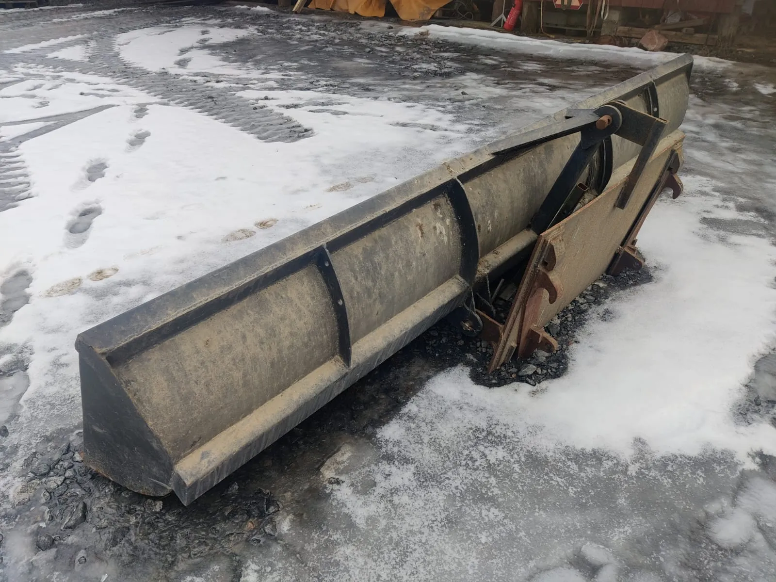 Lumenpuskulevy 350cm / EURO ja 3-pistekiinnitys