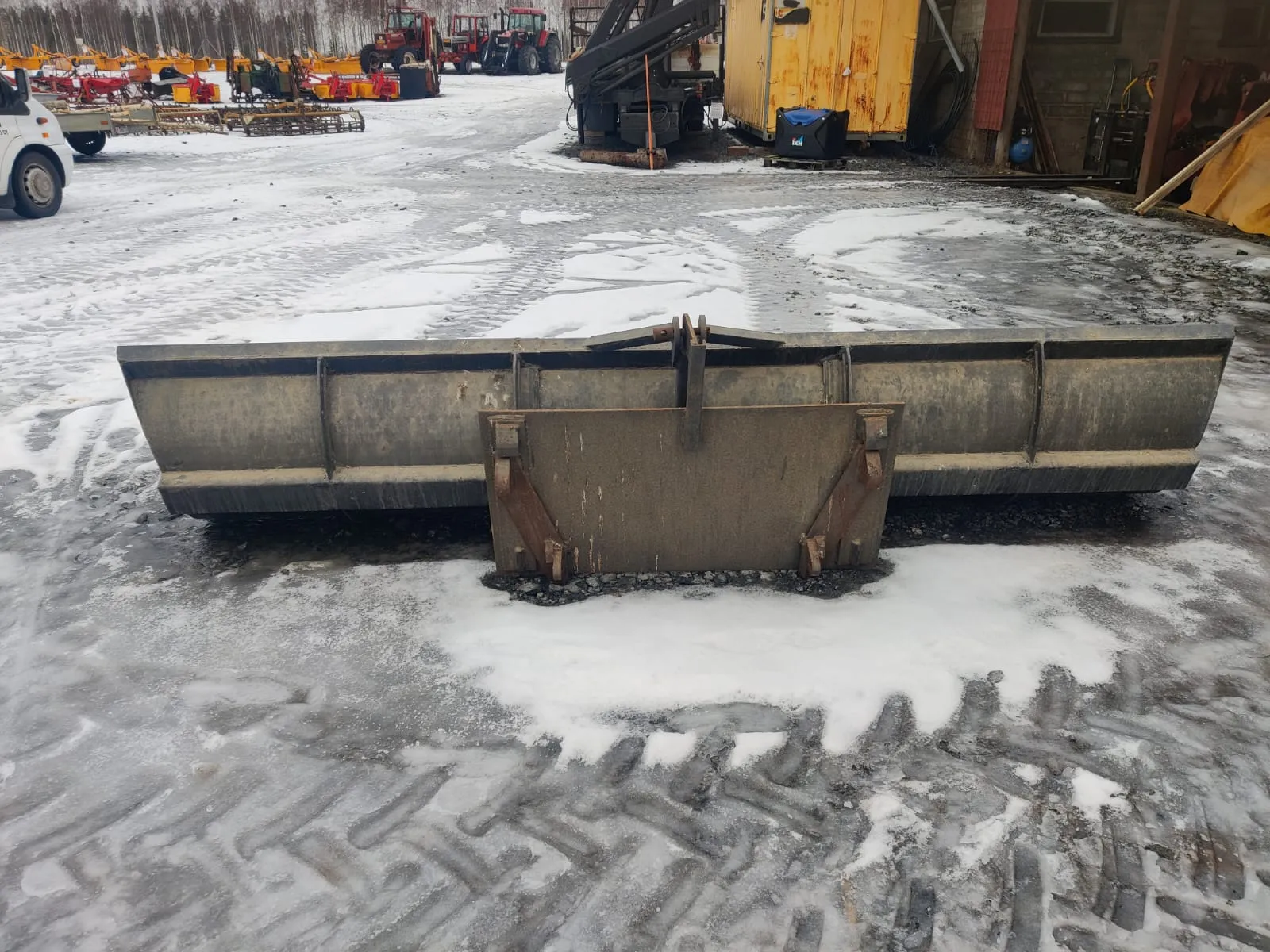 Lumenpuskulevy 350cm / EURO ja 3-pistekiinnitys