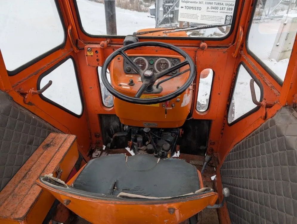 Fiat 500 traktori / Led-työvaloilla - Katso video!