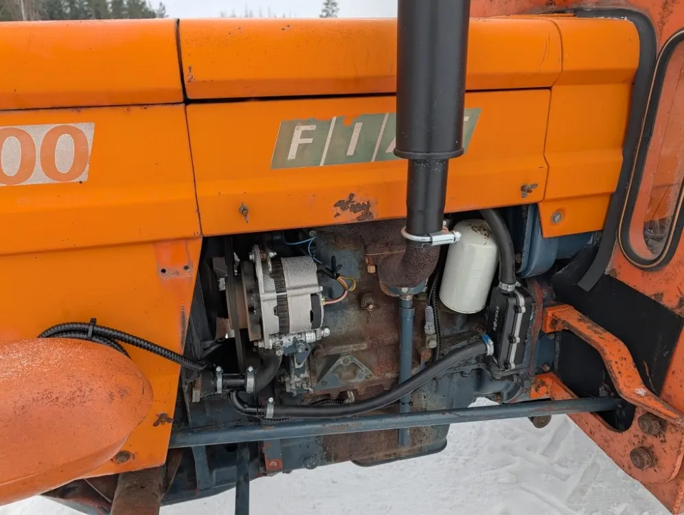 Fiat 500 traktori / Led-työvaloilla - Katso video!