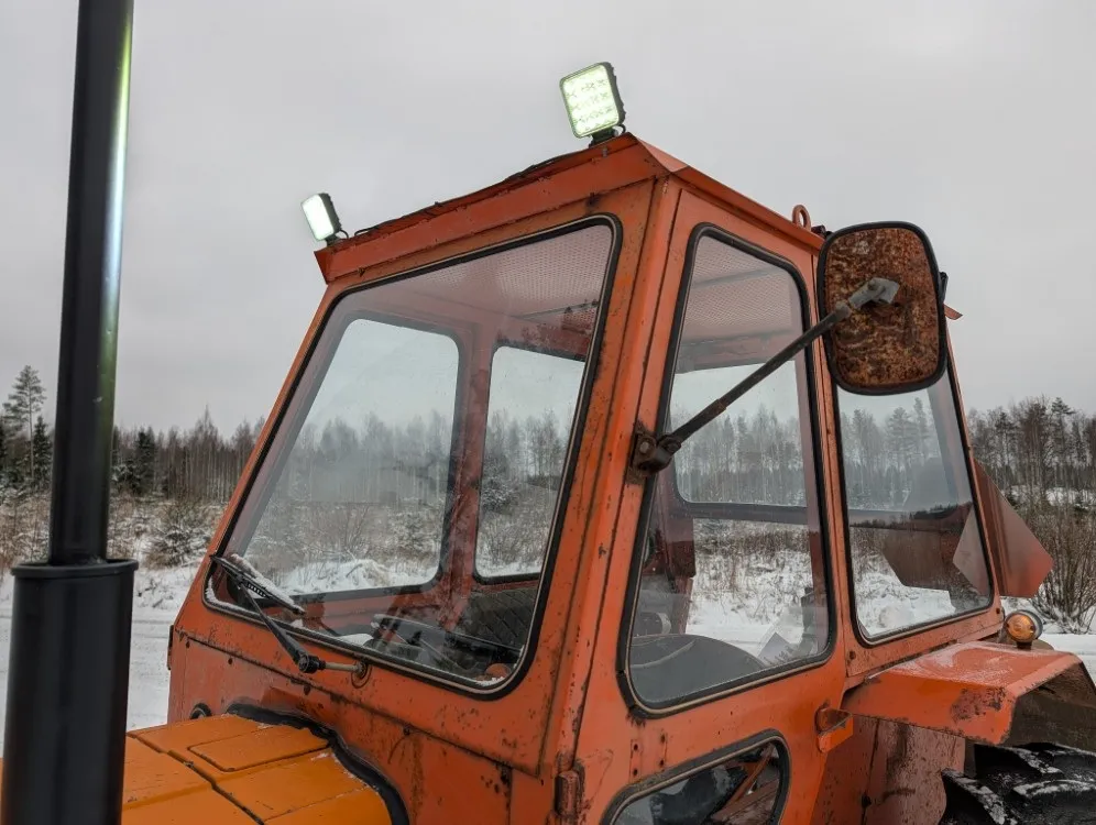 Fiat 500 traktori / Led-työvaloilla - Katso video!