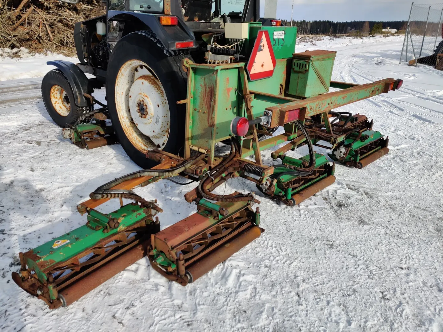 Ransomes Kelaleikkuri 465cm / Hydraulinen, katso video!