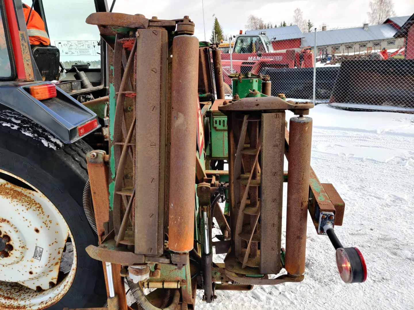 Ransomes Kelaleikkuri 465cm / Hydraulinen, katso video!