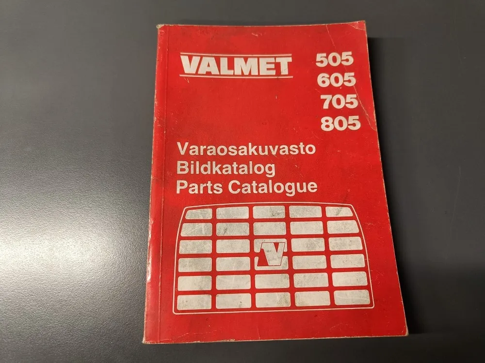 Valmet 505, 605, 705 ja 805 / Varaosakuvasto