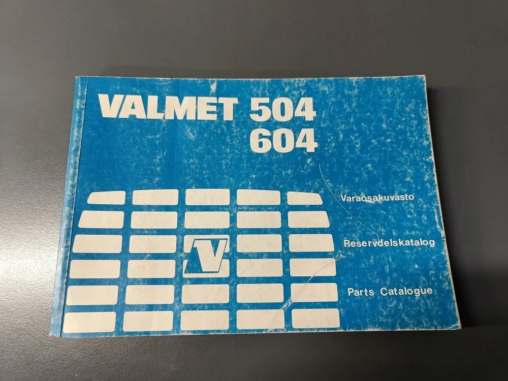 Valmet 504 ja 604 / Varaosakuvasto