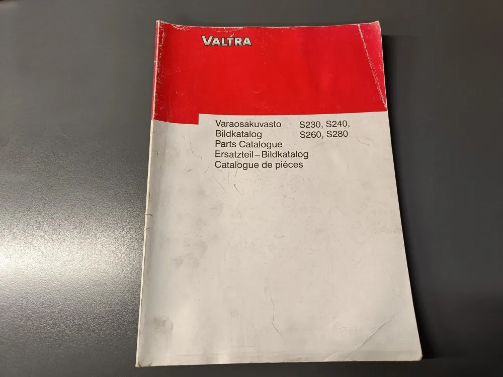 Valtra S230, S240, S260 ja S280 / Varaosakuvasto