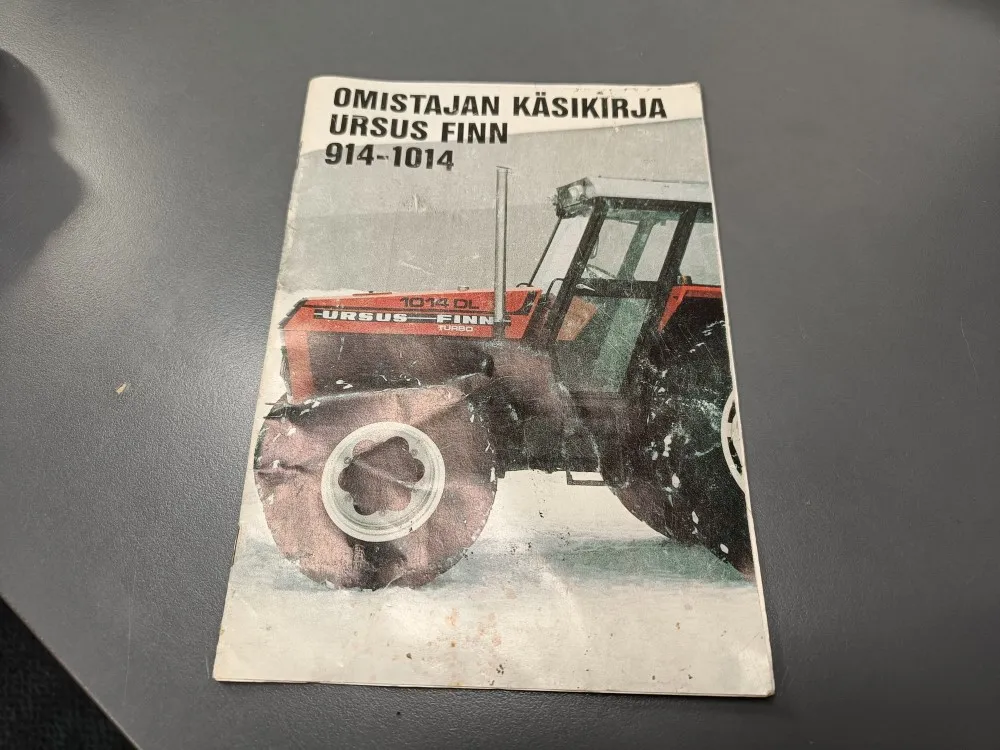 Ursus Finn 914-1014 / Täydennysosa omistajan käsikirjaan