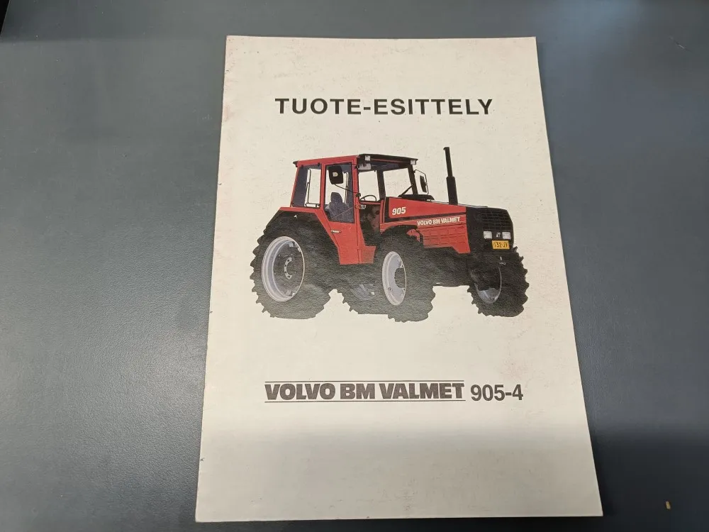 Volvo BM Valmet 905-4 / Tuote-esittely opas