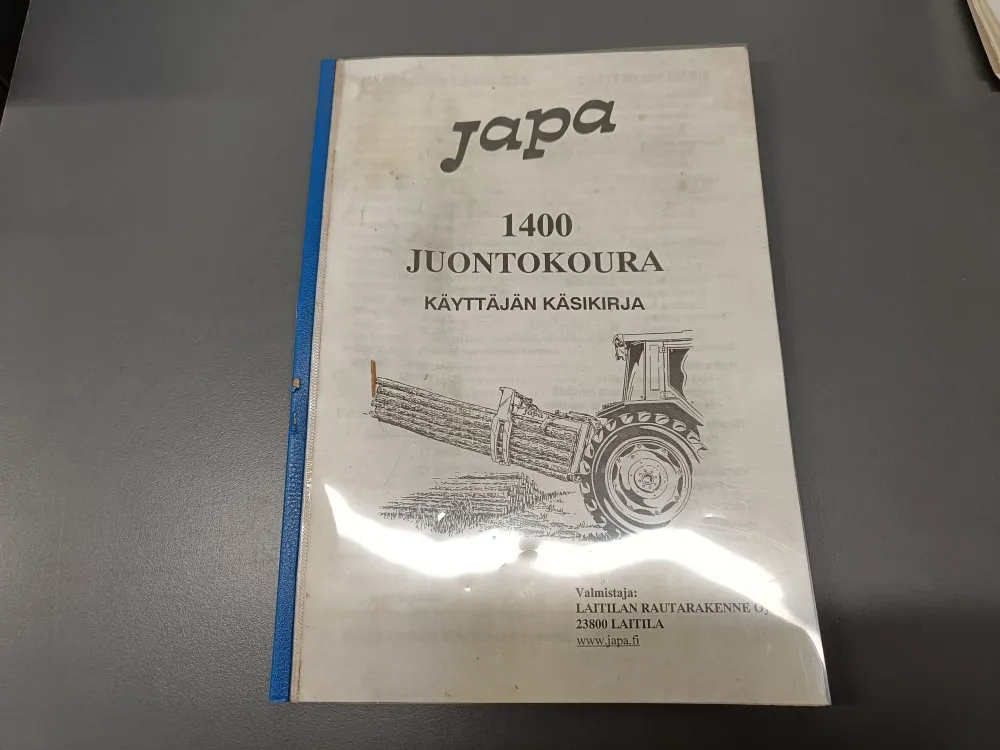 Japa 1400 juontokoura / käyttäjän käsikirja