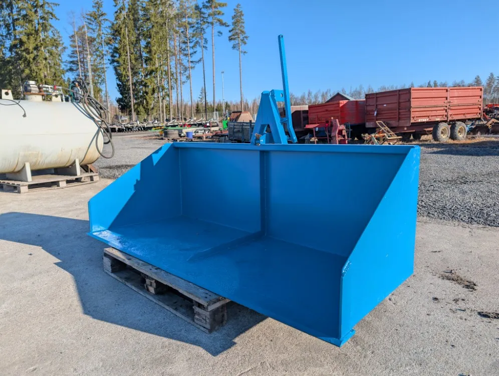 Methi takakauha 190cm - mekaaninen / Uusi kippaava kauha - Kotimainen