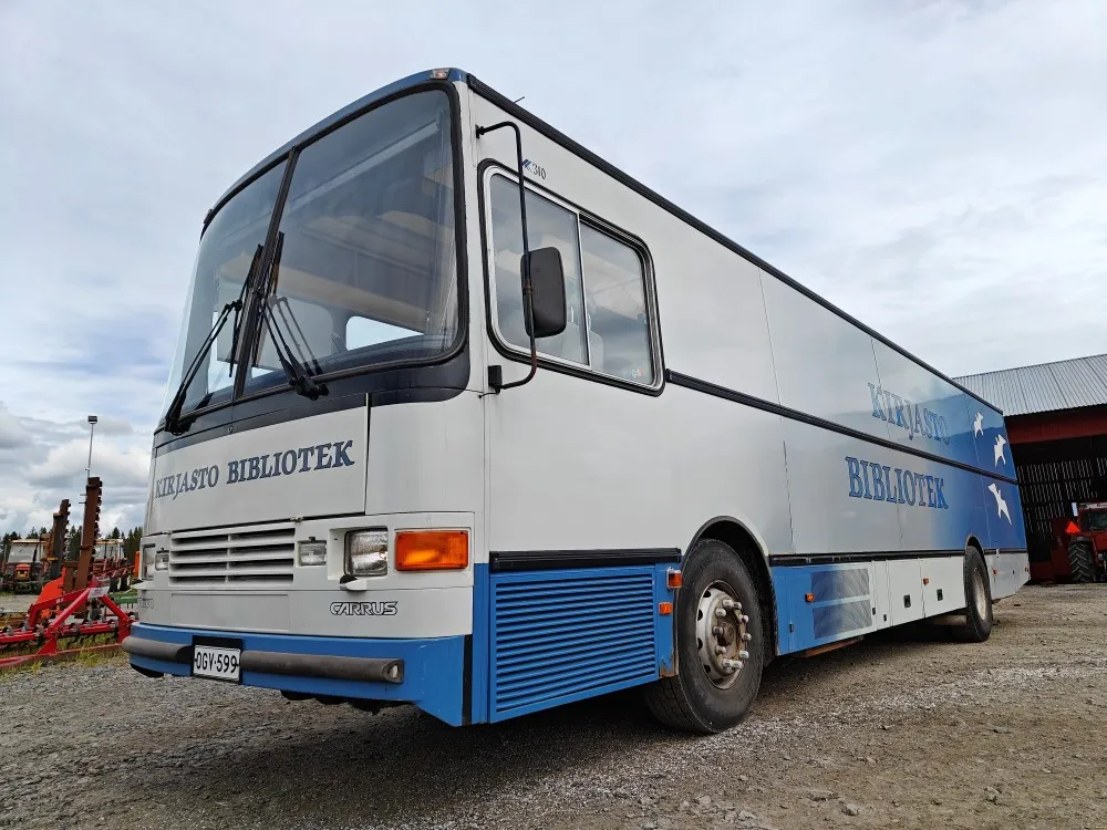 Volvo B10M kirjastoauto - Kori Libris 310 / Hyvät varusteet - Katsastettu 1/25 - VIDEO