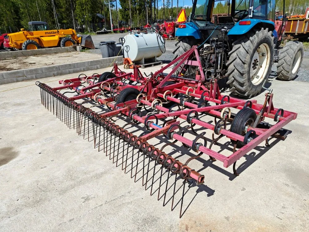 Äes VM 450 cm, hydraulisesti taittuva / Etulana ja jälkihara, katso video!