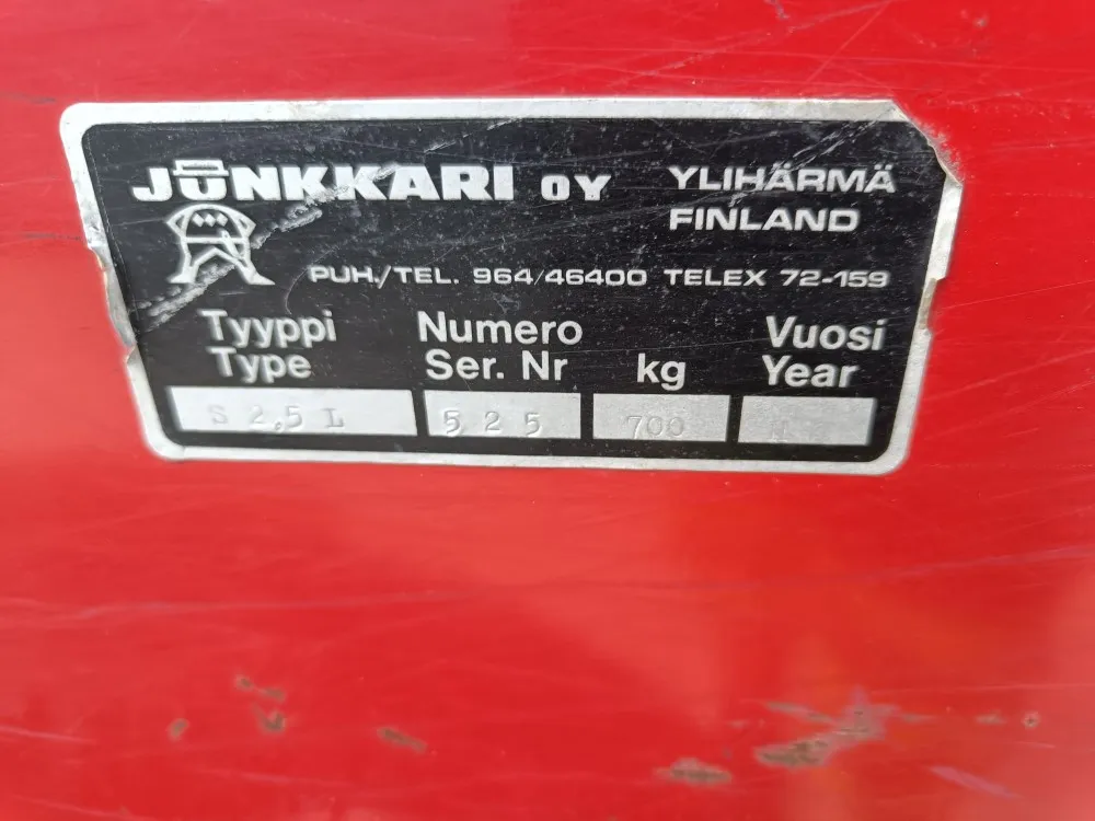 Kylvölannoitin Simulta / Junkkari 250cm laahavantailla