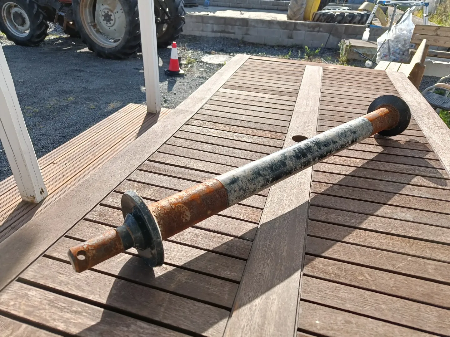 Vetokarttu 1000mm, päät 37mm / Pyöreä malli