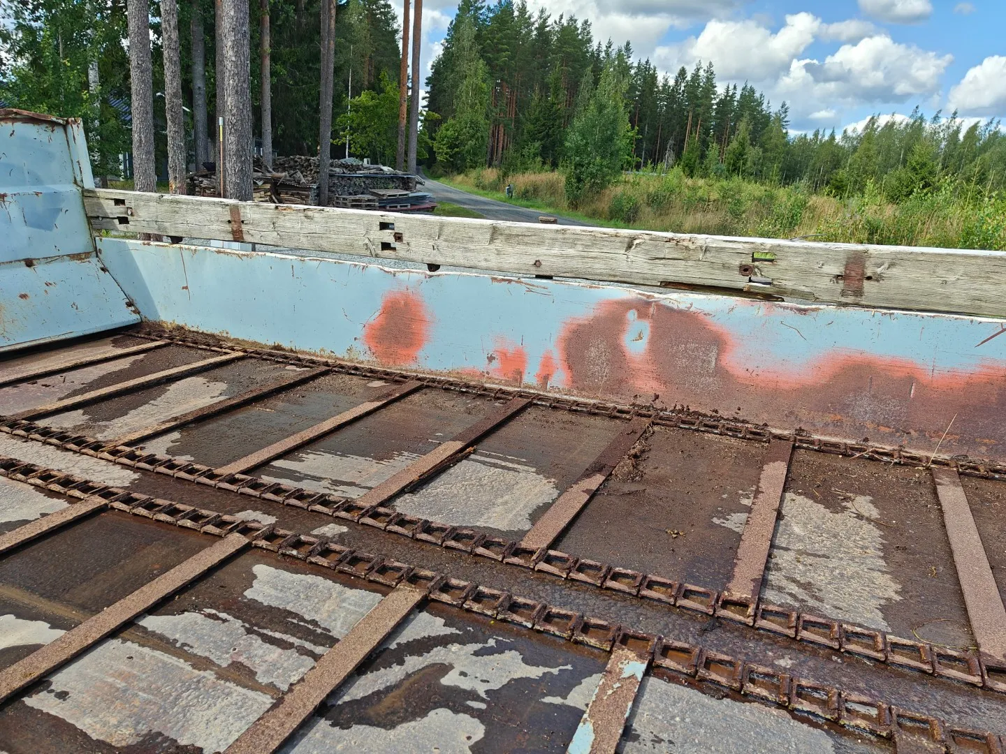 Tuhti yleisperävaunu - lantakärry / 8000kg - telikärry - video!