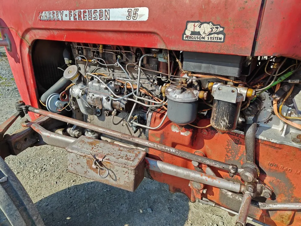 Massey Ferguson 35 traktori / Alkuperäiskuntoinen, katso video!