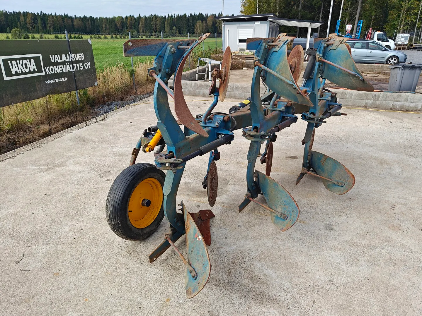 Överum CV398H 3-siipinen paluuaura / Asiallinen kääntöaura - Katso video!