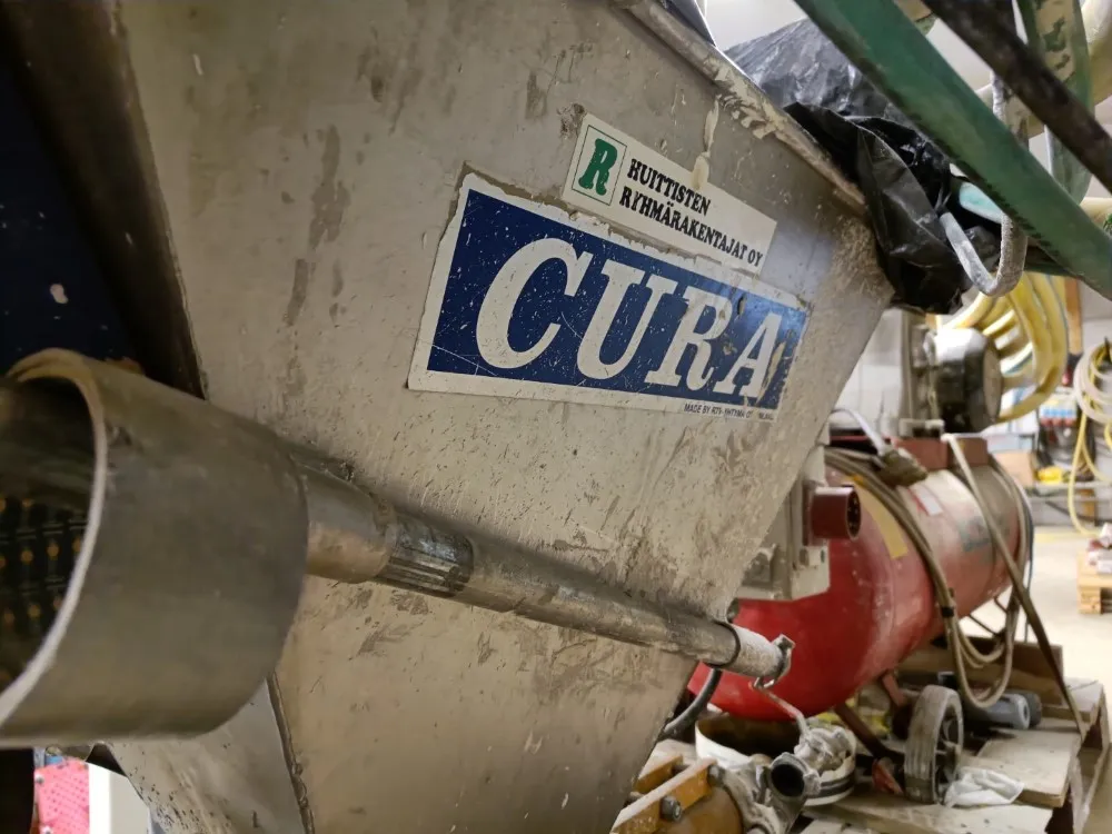 Tasoituslaastin levityskone Cura / Kompressori Strong Line