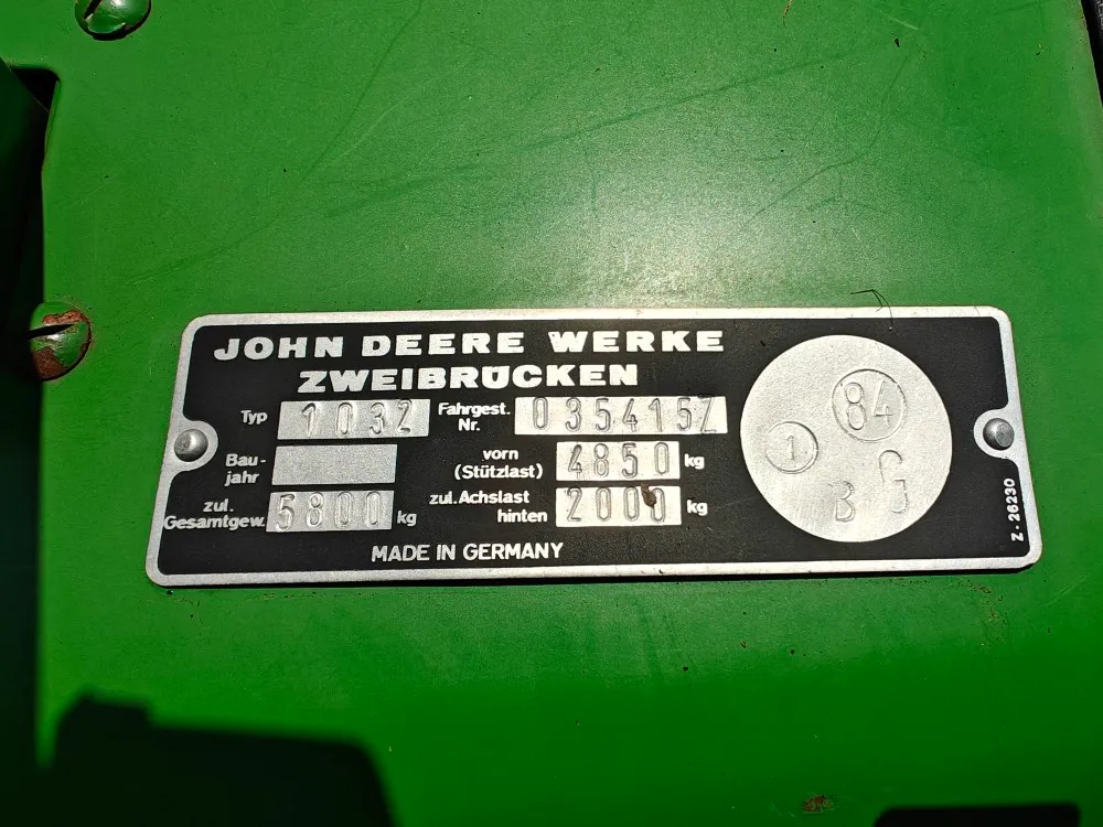 John Deere 1032 leikkuupuimuri / Katso video!