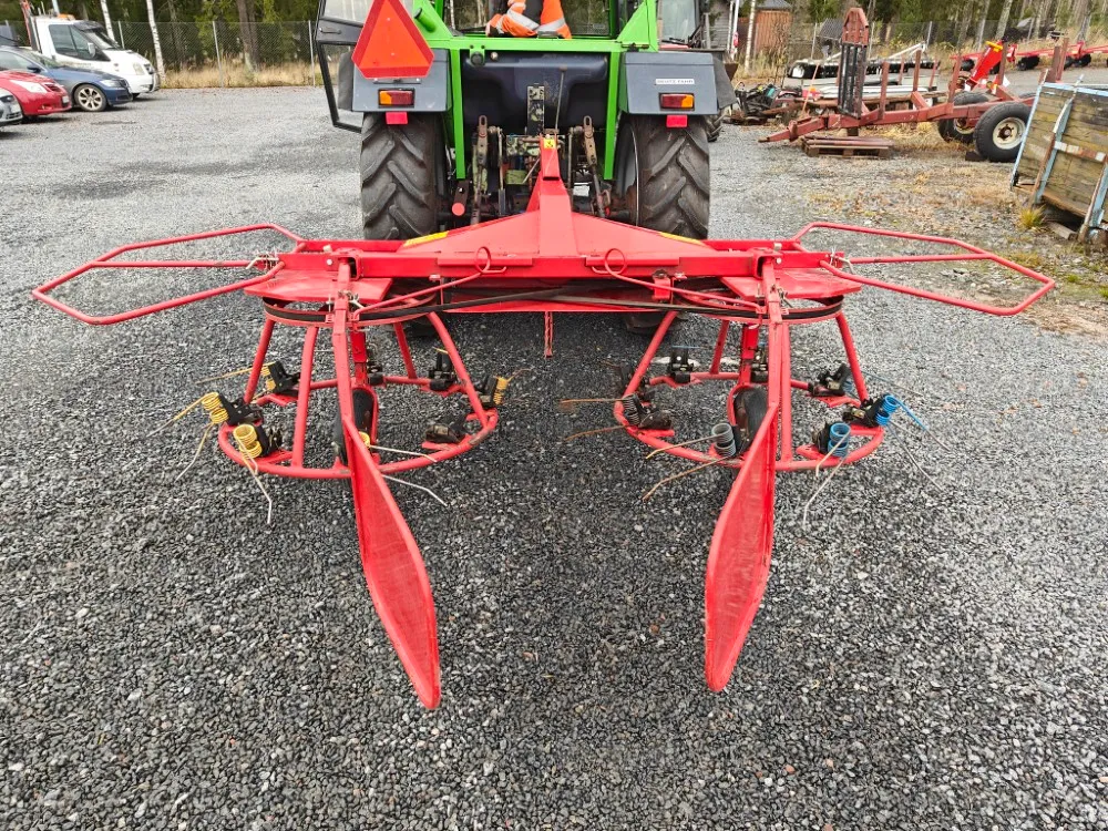 Ala-Talkkari KP320 pyöröharavapöyhin / Hyväkuntoinen - Katso video!