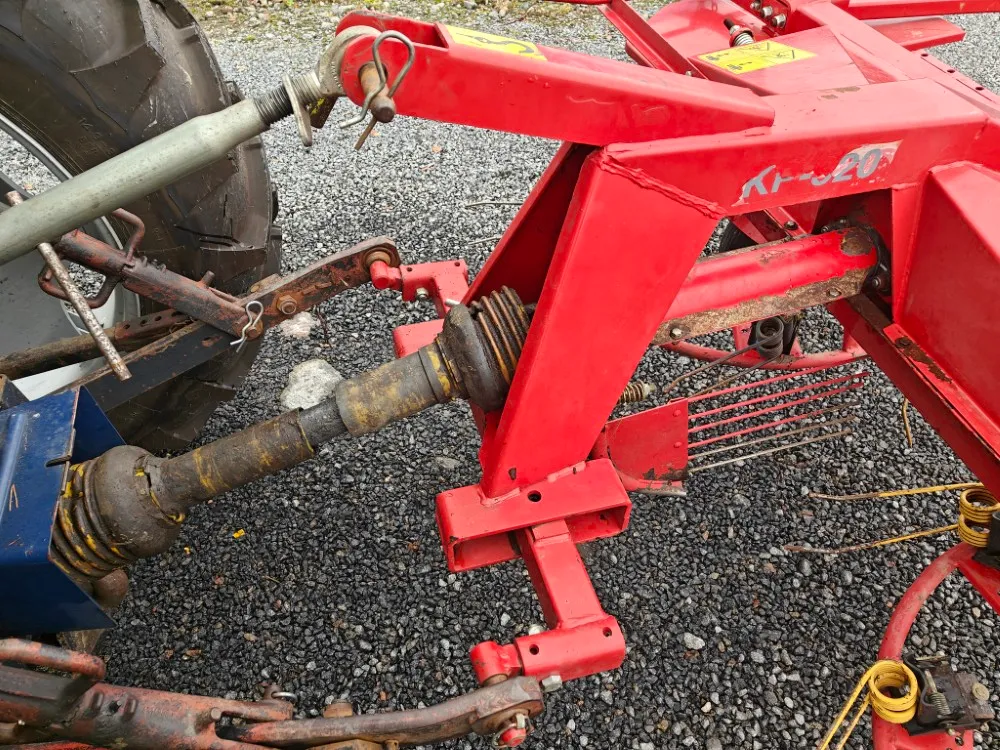 Ala-Talkkari KP320 pyöröharavapöyhin / Hyväkuntoinen - Katso video!