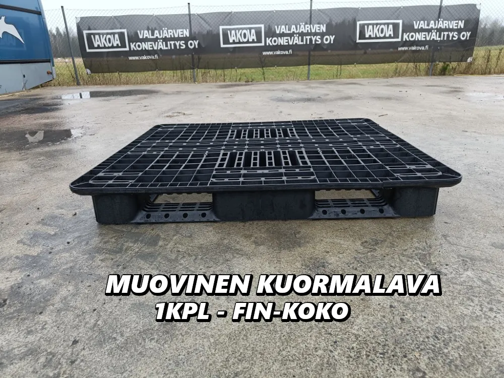 Kuormalava - muovinen FIN-koko / 1kpl  1295 mm x 1050 mm