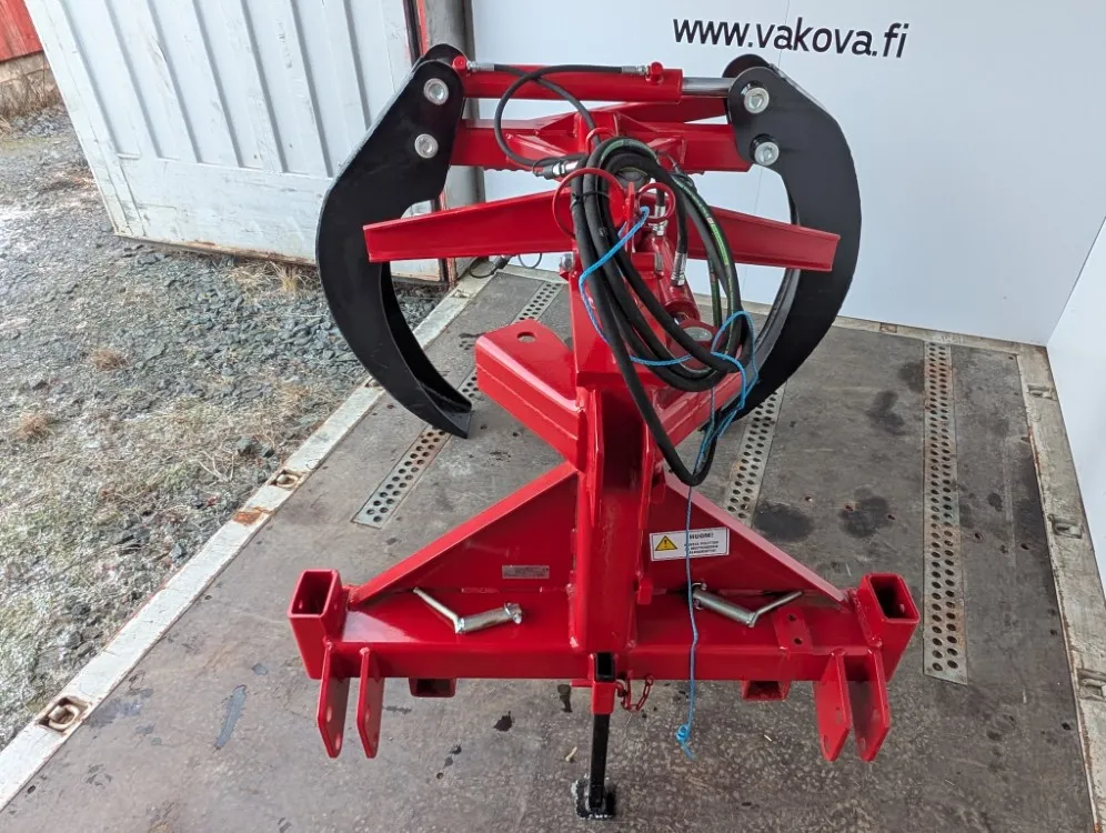 Kipa juontokoura hydraulikäännöllä / Kotimaista laatua - Katso video!