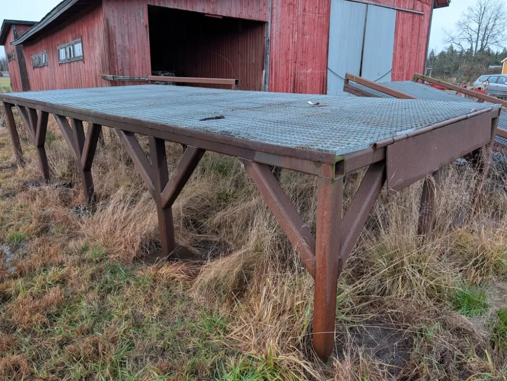 Lastausramppi - pituus 12m / Leveys 300cm - Järeästi rakennettu