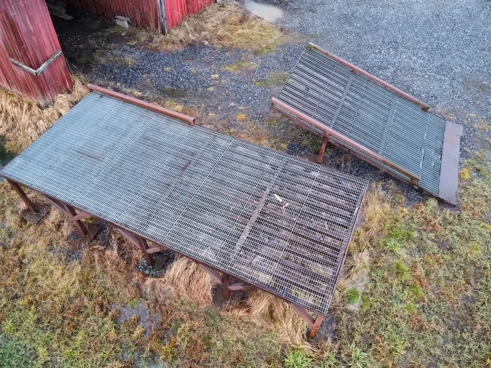 Lastausramppi - pituus 12m / Leveys 300cm - Järeästi rakennettu