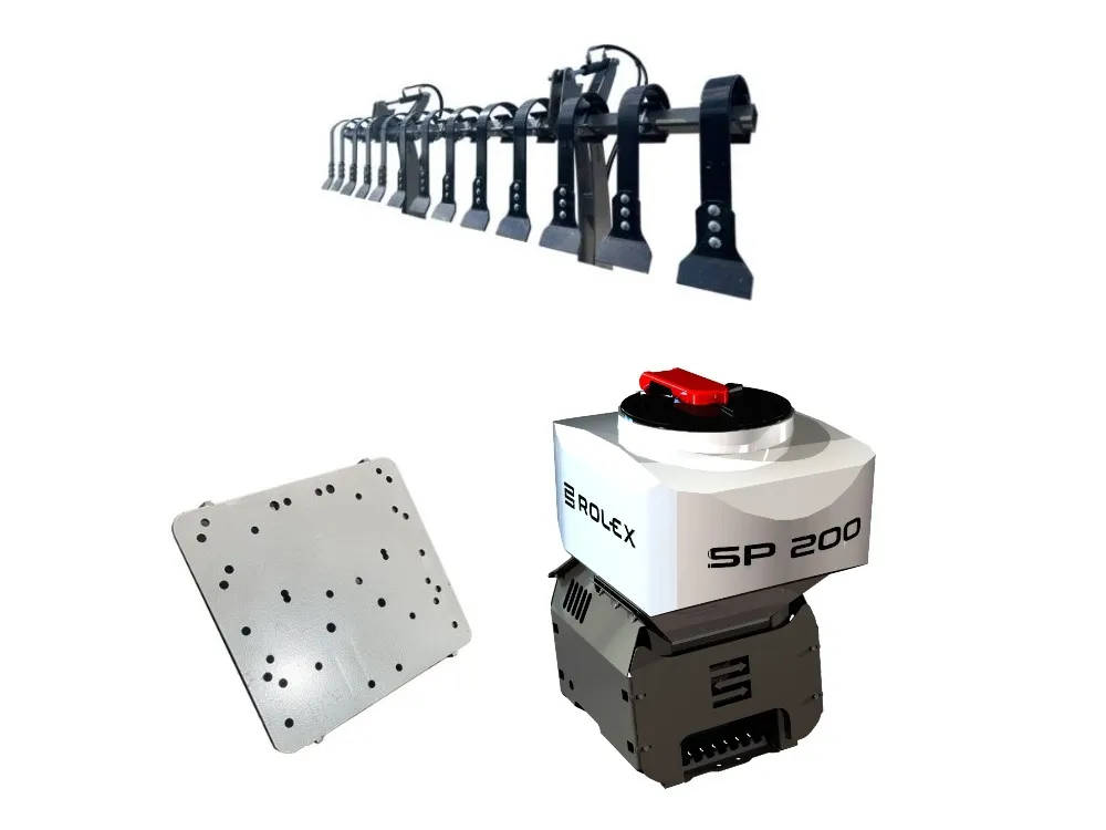 Rol-Ex BMH 500cm olkiäes / Lautasvarustuksella - Katso video!