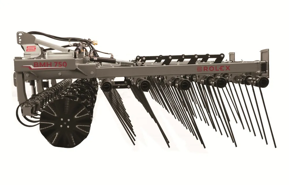 Rol-Ex BMH 620cm olkiäes / Lautasvarustuksella - Katso video!