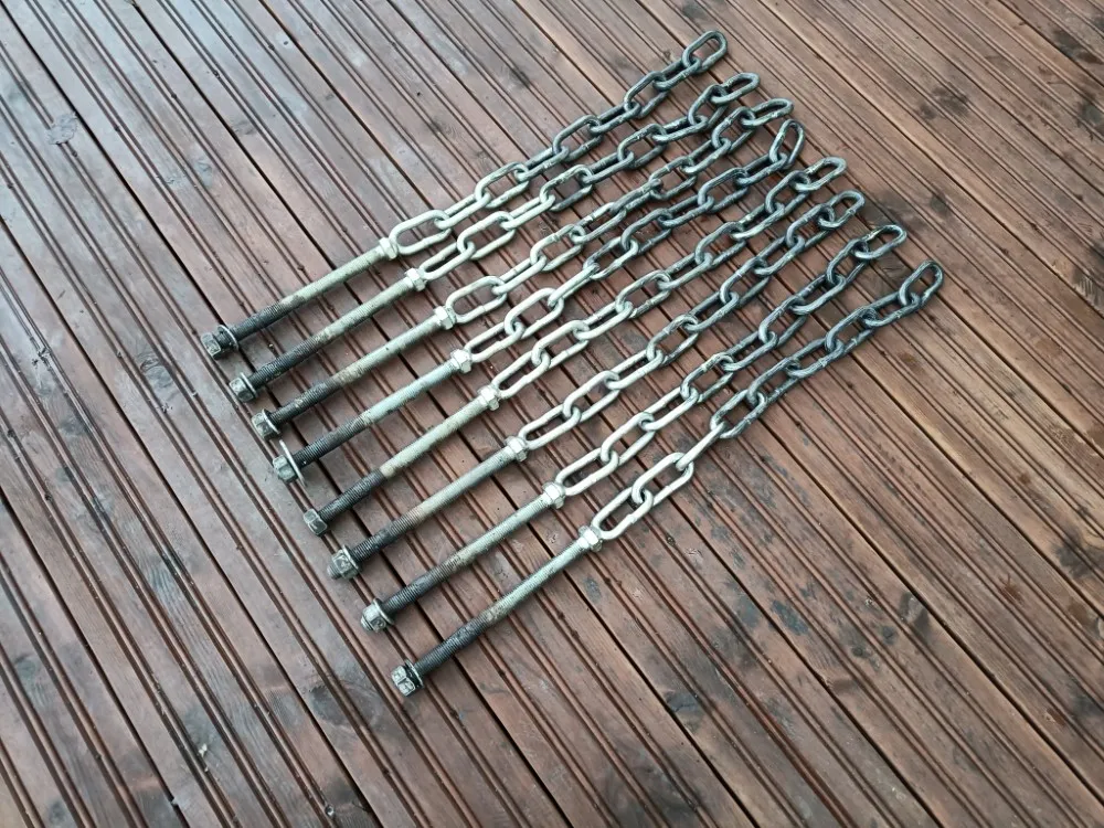 Paripyörien kiinnitysketjut  8kpl / Pituus 700 mm