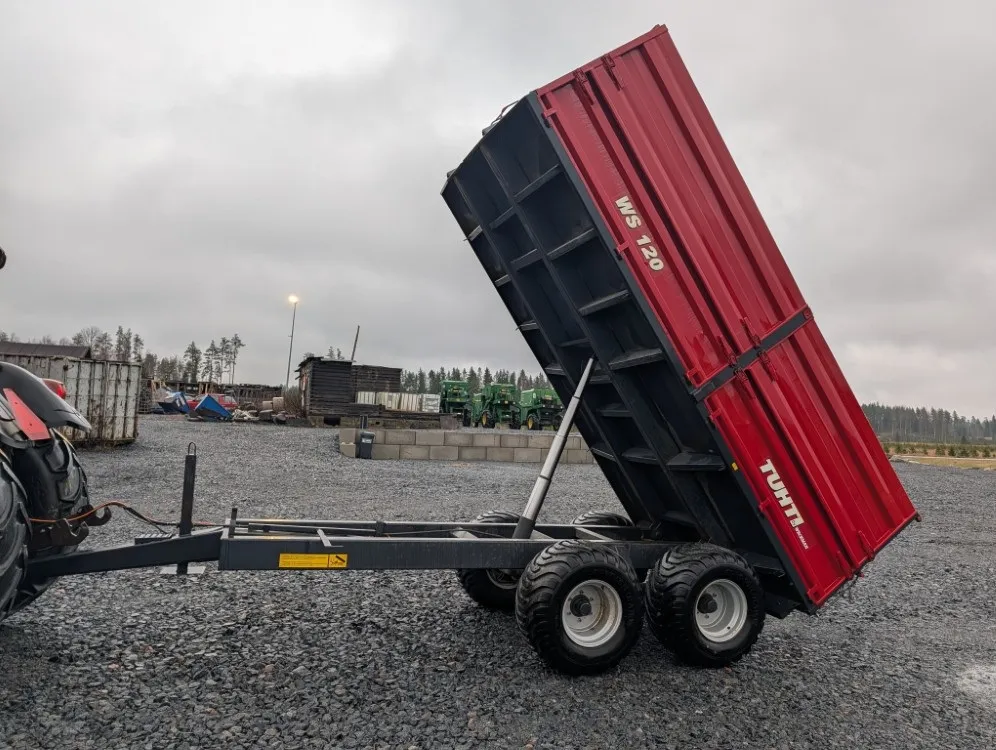 Tuhti WS 120 telikippikärry / Siisti ja hyvät varusteet - Katso video!