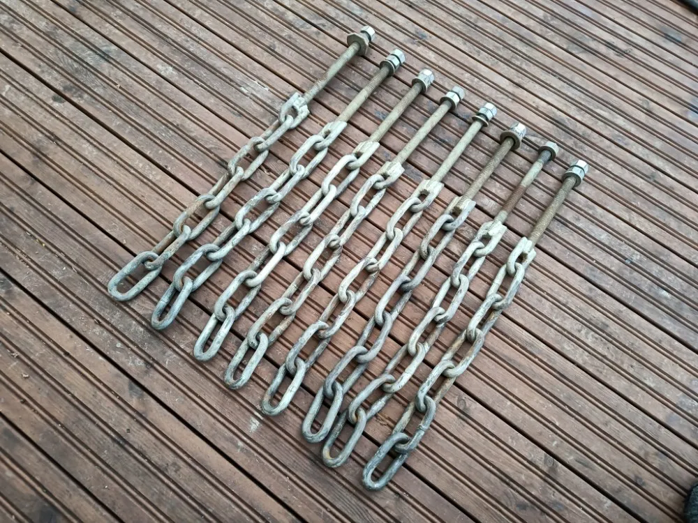 Paripyörien kiinnitysketjut  8kpl / Pituus 600 mm