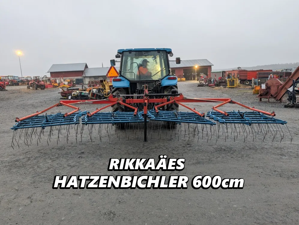 Hatzenbichler rikkaäes 600cm / Taittuva nostolaitekone - Katso video!