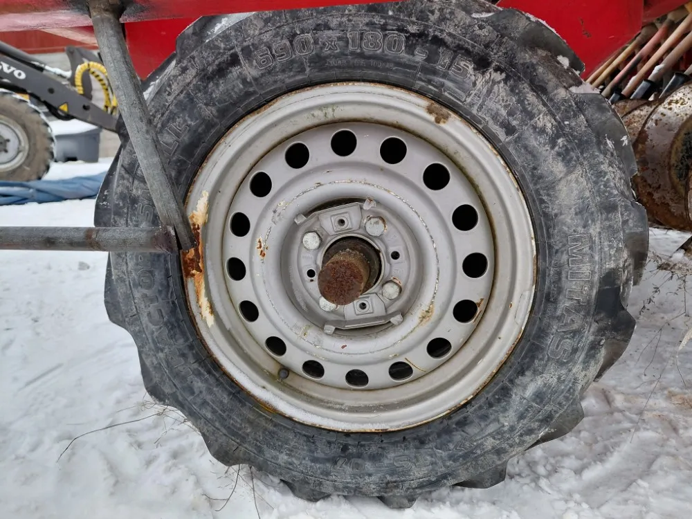 Rengaspakkeri 300cm / Takapyöräkylvinkoneesta - Rungolla