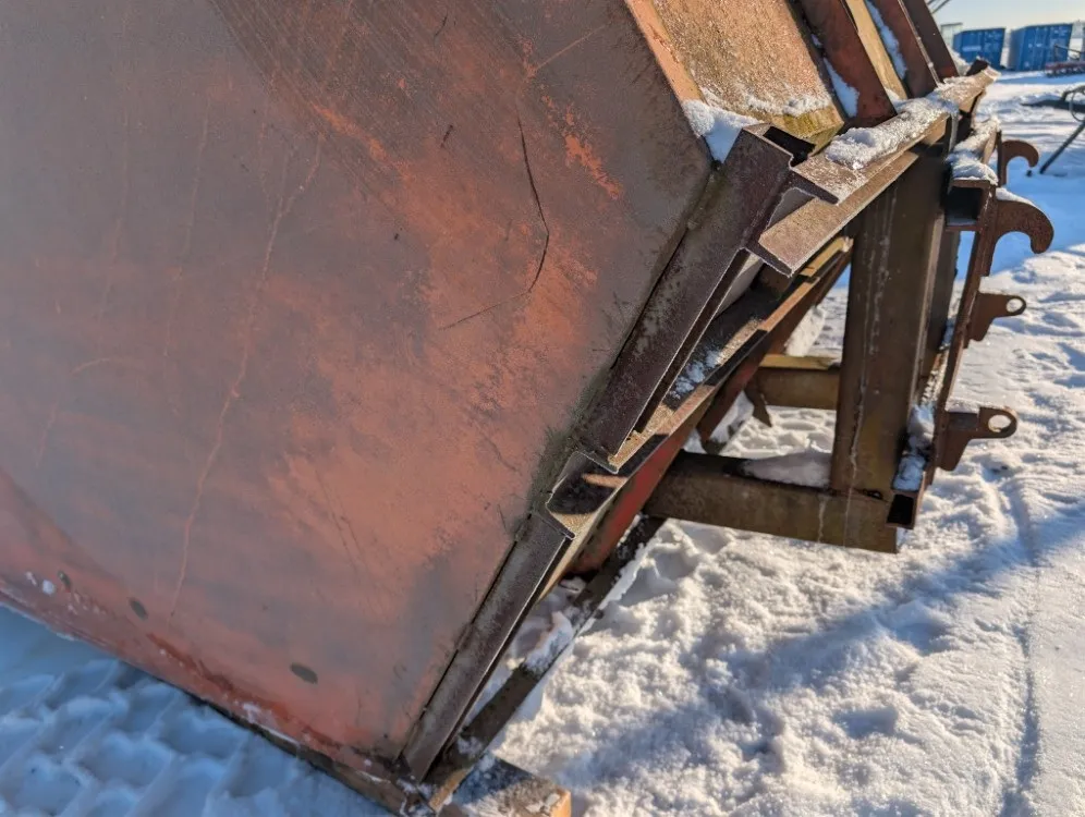 Hakekauha 243cm - EURO-kiinnike / Todella iso ja tilava kauha!