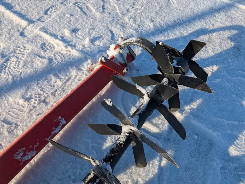 Tume Hankmo 300cm lapiorullaäkeen / Käyttämätön täydellinen tukki