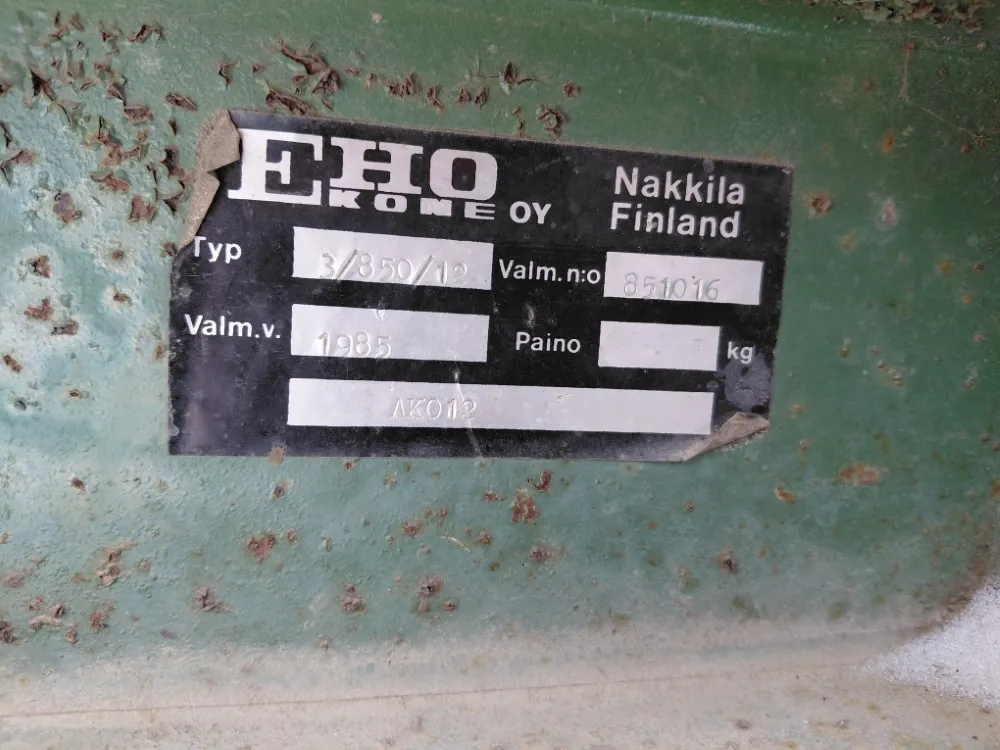 Eho lisäsäiliö 800L / Euro-kiinnikeellä