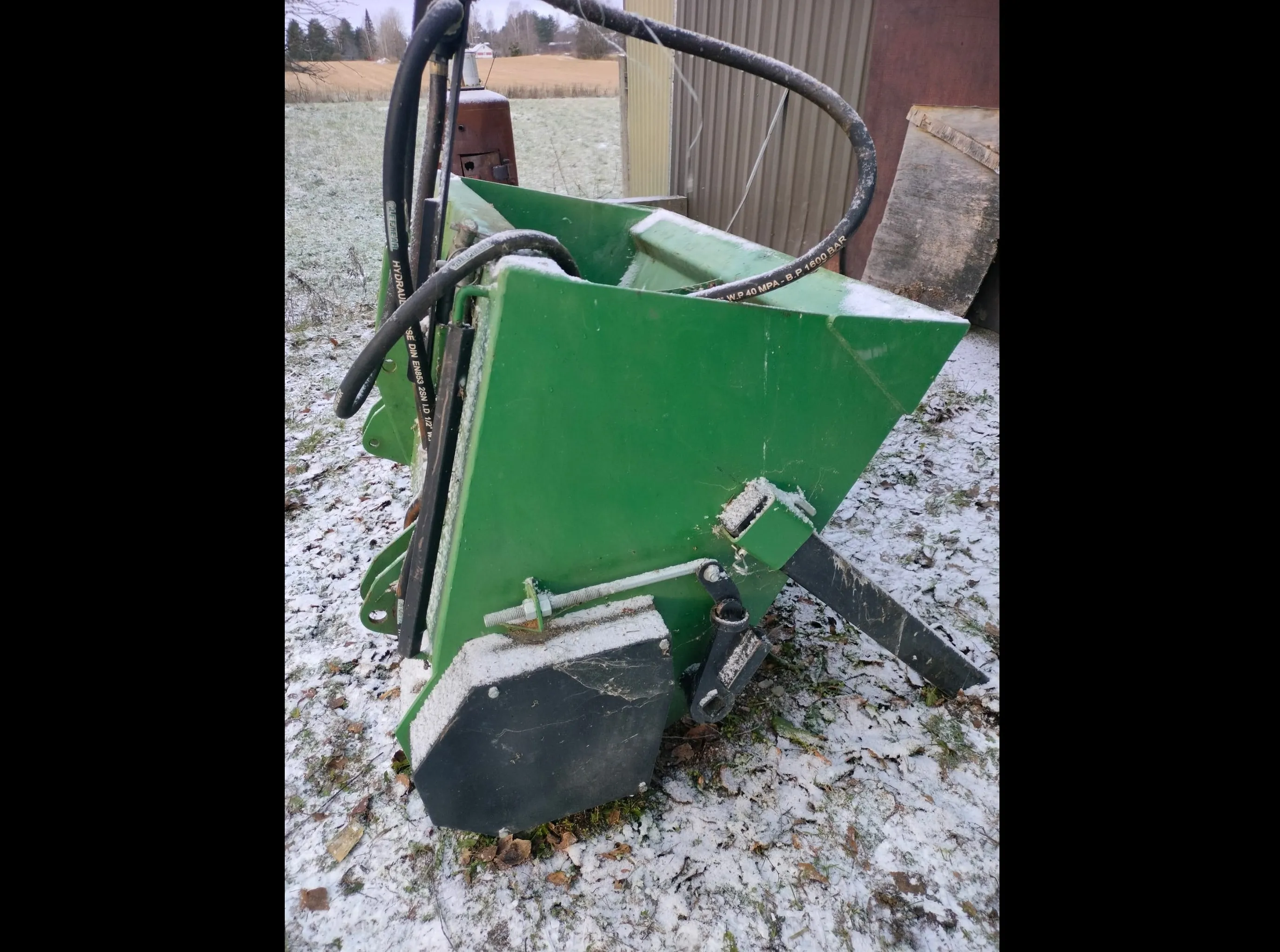 Kauhahiekoitin Sami 150cm / 3-pistekiinnitys - Asiakkaan lukuun