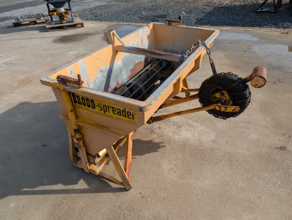 Hiekoitin Brodd Spreader 150cm / EURO kiinnike - Katso video!