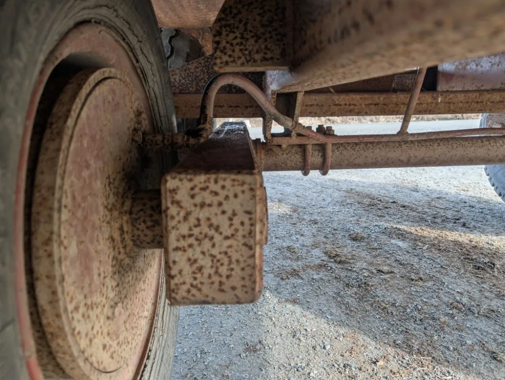 Kipa telikippikärry 11 tn - peltipohja / Hydrauliset jarrut, alvillinen, katso video!