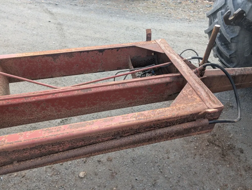 Kipa telikippikärry 11 tn - peltipohja / Hydrauliset jarrut, alvillinen, katso video!