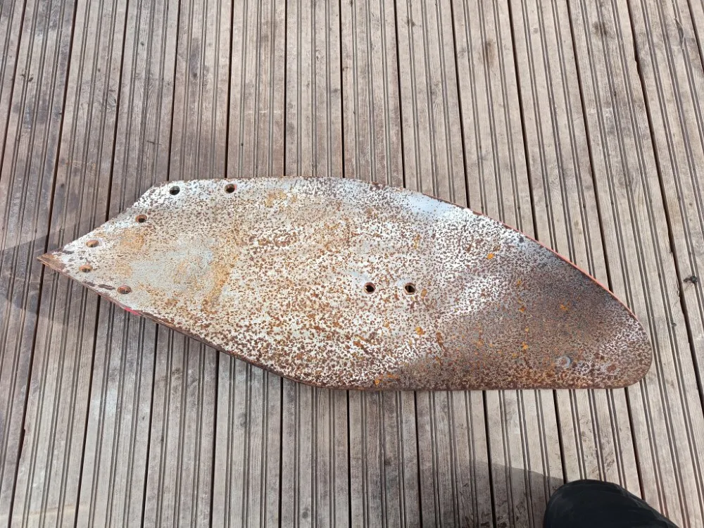 Kverneland ES paluuauran rautasiipiä / 8 kpl  alkuperäisiä - hyväkuntoisia