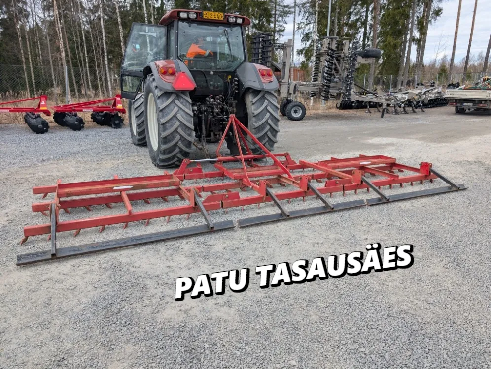 Patu 640cm tasausäes / Hydraulisesti taittuva - Katso video!