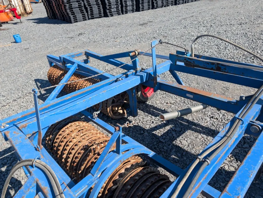 Dalbo Rollomat jyrät, 630cm / Kiekot 50cm, hydraulisesti taittuva, video!