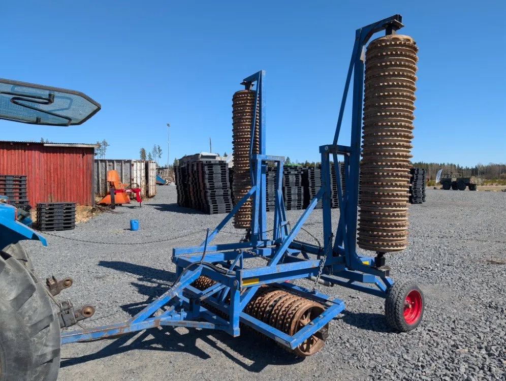 Dalbo Rollomat jyrät, 630cm / Kiekot 50cm, hydraulisesti taittuva, video!